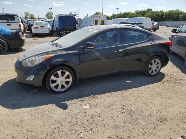 KMHDH4AE2CU220860 - 2012 HYUNDAI ELANTRA GLS BLACK photo 1