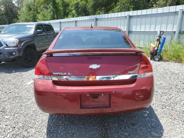 2G1WB5EK1B1136827 - 2011 CHEVROLET IMPALA LT RED photo 6