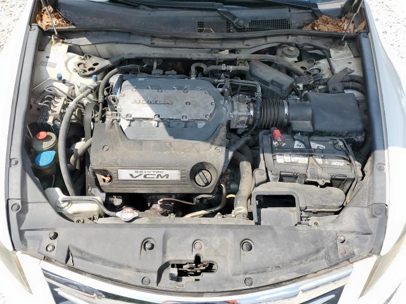 5KBCP3F87BB004298 - 2011 HONDA ACCORD EXL WHITE photo 11