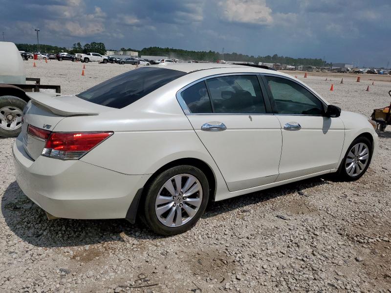 5KBCP3F87BB004298 - 2011 HONDA ACCORD EXL WHITE photo 3