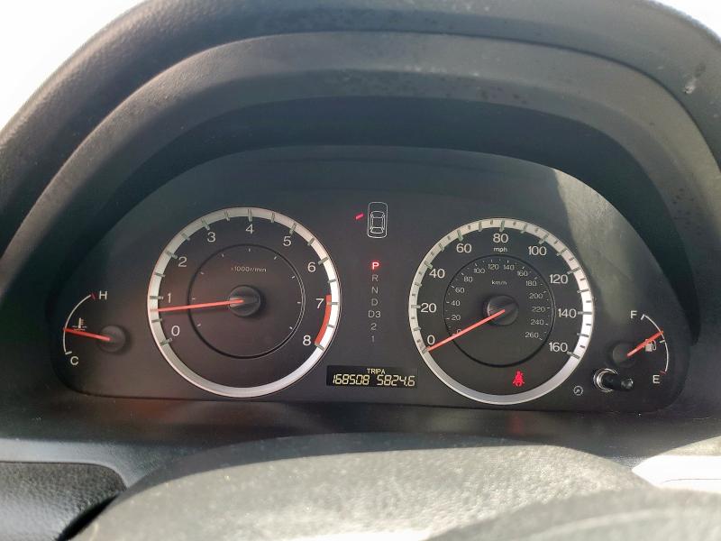 5KBCP3F87BB004298 - 2011 HONDA ACCORD EXL WHITE photo 9