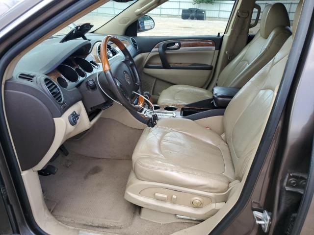 5GALRBED7AJ122426 - 2010 BUICK ENCLAVE CXL BROWN photo 7