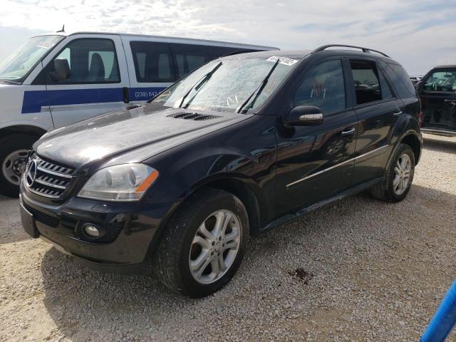 4JGBB22E68A354498 - 2008 MERCEDES-BENZ ML 320 CDI BLACK photo 1
