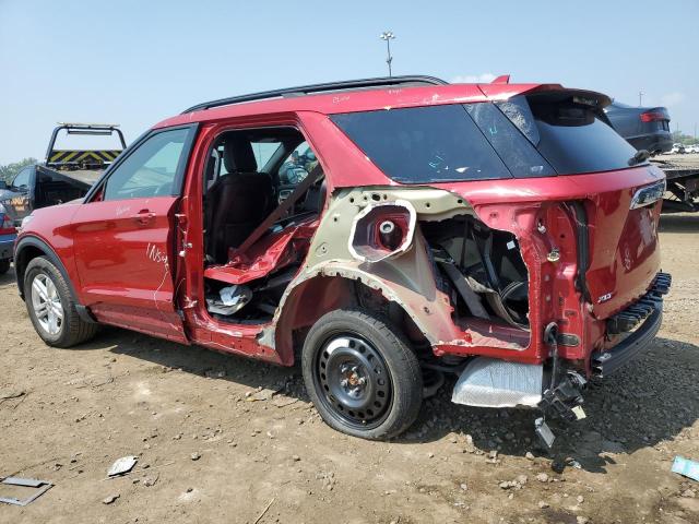 1FMSK8DH5LGC25684 - 2020 FORD EXPLORER XLT 红色 照片 2