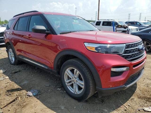 1FMSK8DH5LGC25684 - 2020 FORD EXPLORER XLT 红色 照片 4