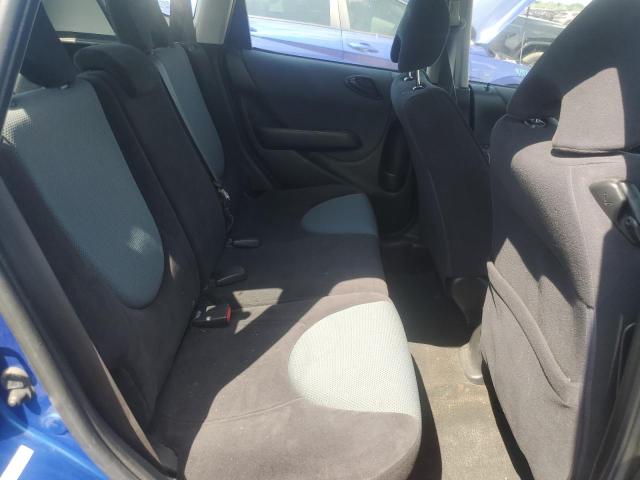 JHMGD38648S043770 - 2008 HONDA FIT SPORT BLUE photo 10