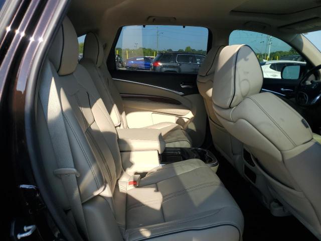 5FRYD4H8XHB009356 - 2017 ACURA MDX ADVANCE შავი ფოტო 11