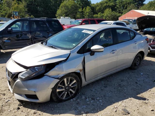 3N1CN8EV5ML823214 - 2021 NISSAN VERSA SV SILVER photo 1