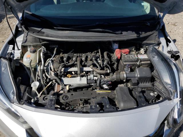 3N1CN8EV5ML823214 - 2021 NISSAN VERSA SV SILVER photo 11