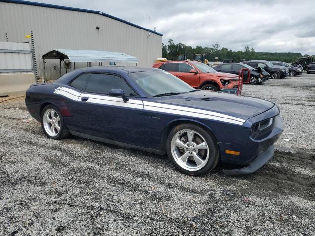 2C3CDYBT1DH570084 - 2013 DODG CHALLENGER R/T BLUE photo 4