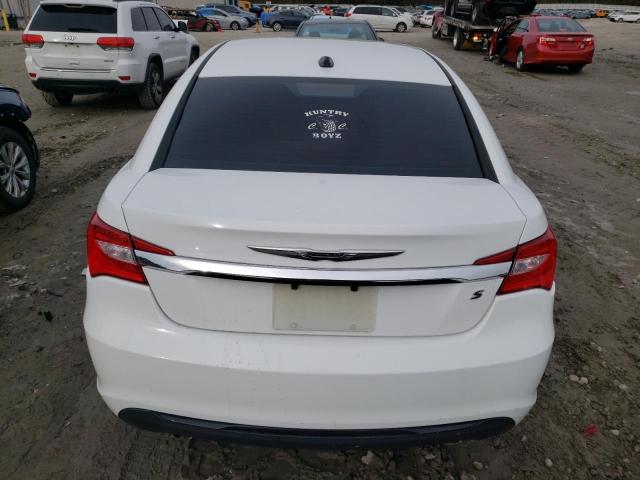 1C3CCBHG2CN288939 - 2012 CHRYSLER 200 S WHITE photo 6