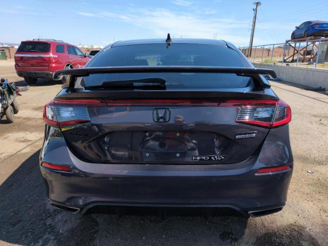 19XFL1H81NE016188 - 2022 HONDA CIVIC SPORT TOURING PURPLE photo 6