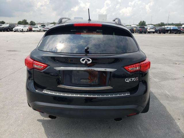 JN8CS1MU0HM142769 - 2017 INFINITI QX70 BLACK photo 6