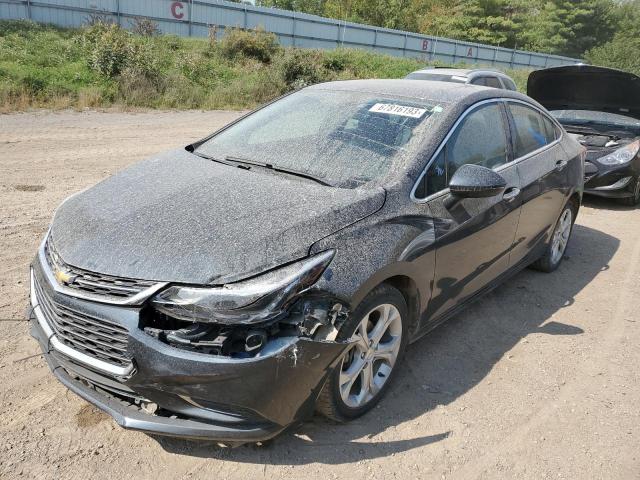 3G1BF5SM3HS552903 - 2017 CHEVROLET CRUZE PREMIER GRAY photo 1