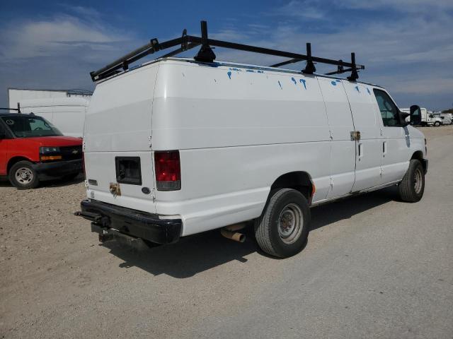 1FTSS34L69DA73680 - 2009 FORD ECONOLINE E350 SUPER DUTY VAN WHITE photo 3