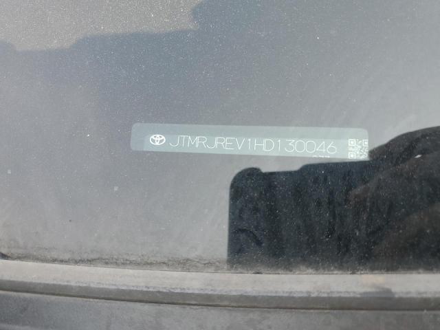 JTMRJREV1HD130046 - 2017 TOYOTA RAV4 HV LE YELLOW photo 13