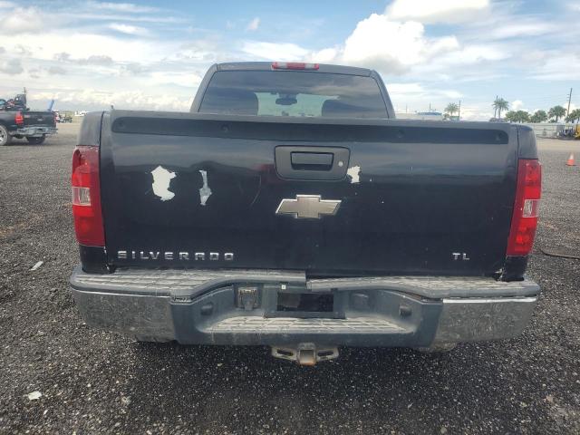 1GCEC29C29Z252217 - 2009 CHEVROLET SILVERADO C1500 LT BLACK photo 6