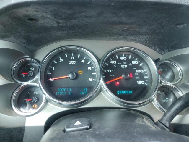 1GCEC29C29Z252217 - 2009 CHEVROLET SILVERADO C1500 LT BLACK photo 9