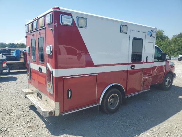 1GB3G2CL7E1185728 - 2014 CHEVROLET EXPRESS G3 RED photo 3