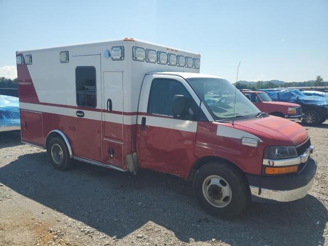 1GB3G2CL7E1185728 - 2014 CHEVROLET EXPRESS G3 RED photo 4