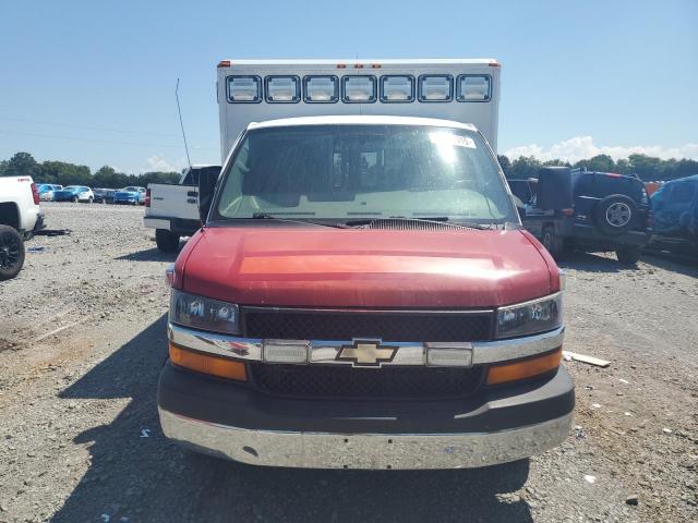 1GB3G2CL7E1185728 - 2014 CHEVROLET EXPRESS G3 RED photo 5