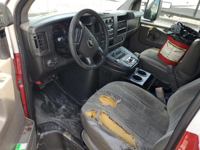 1GB3G2CL7E1185728 - 2014 CHEVROLET EXPRESS G3 RED photo 8