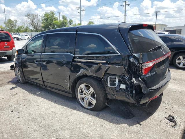 5FNRL5H93CB060763 - 2012 HONDA ODYSSEY TOURING GRAY photo 2