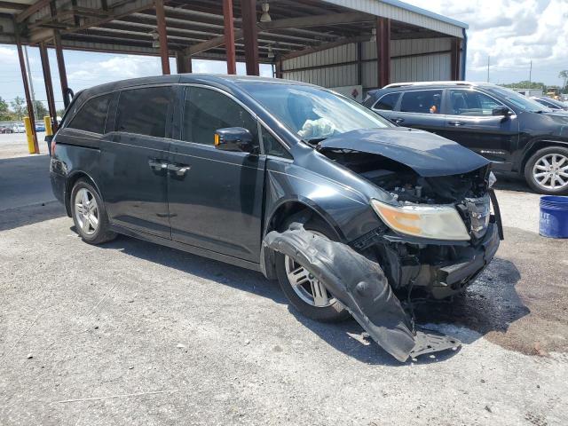 5FNRL5H93CB060763 - 2012 HONDA ODYSSEY TOURING GRAY photo 4