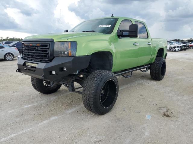 3GTEC23J59G265485 - 2009 GMC SIERRA C1500 SLE GREEN photo 1