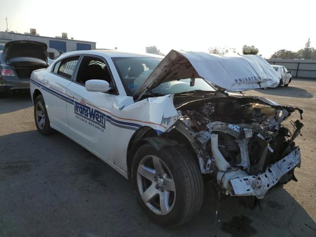 2C3CDXAG2KH534125 - 2019 DODGE CHARGER POLICE WHITE photo 4