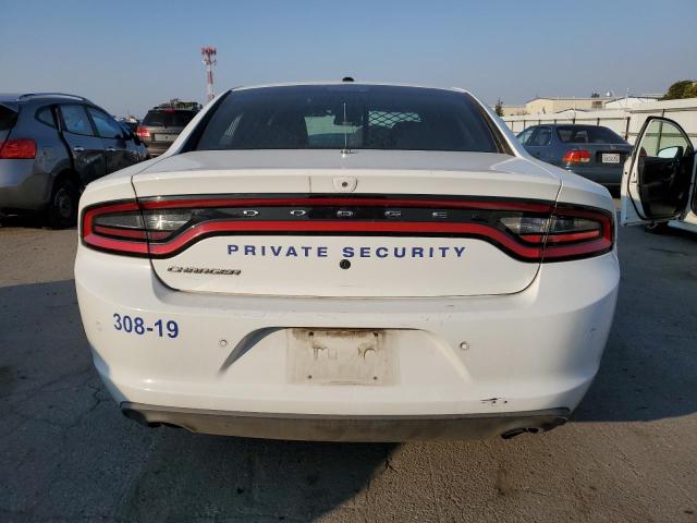 2C3CDXAG2KH534125 - 2019 DODGE CHARGER POLICE WHITE photo 6