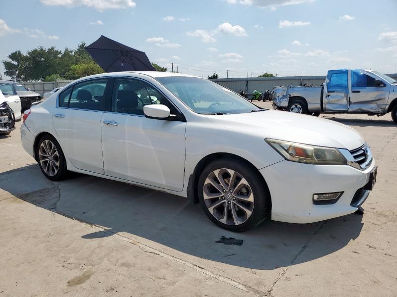 1HGCR2F55DA040948 - 2013 HONDA ACCORD SPORT თეთრი ფოტო 4