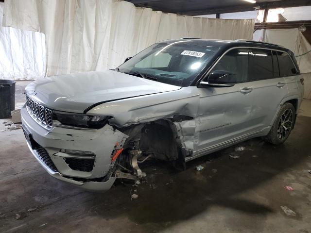 1C4RJHET2N8518125 - 2022 JEEP GRAND CHER SUMMIT ვერცხლისფერი ფოტო 1