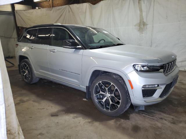 1C4RJHET2N8518125 - 2022 JEEP GRAND CHER SUMMIT ვერცხლისფერი ფოტო 4