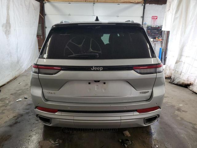 1C4RJHET2N8518125 - 2022 JEEP GRAND CHER SUMMIT ვერცხლისფერი ფოტო 6
