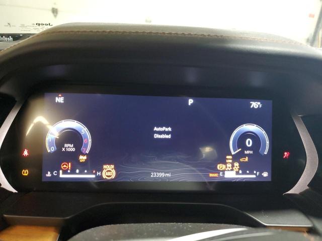 1C4RJHET2N8518125 - 2022 JEEP GRAND CHER SUMMIT ვერცხლისფერი ფოტო 9