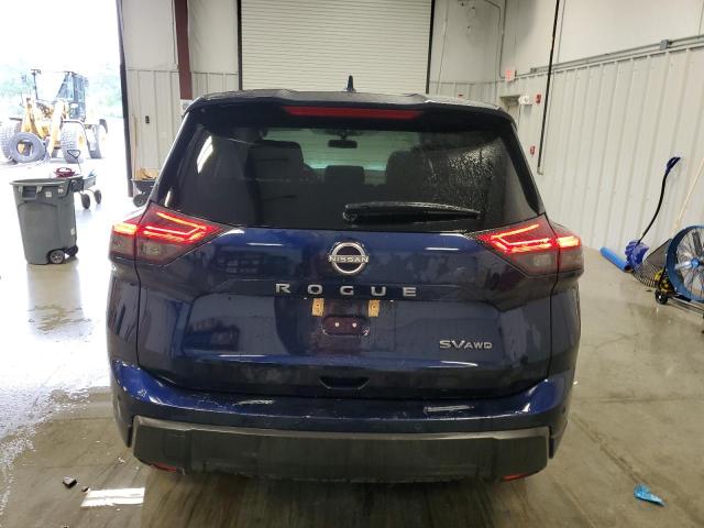 5N1BT3BB5RC672420 - 2024 NISSAN ROGUE SV BLUE photo 6