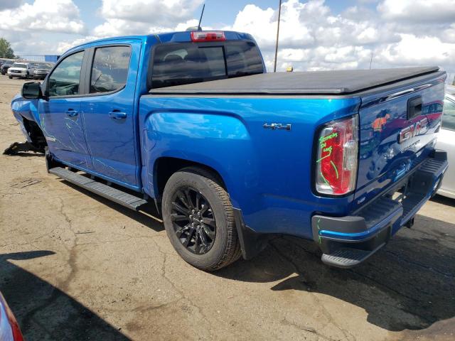 1GTG6CEN7M1206287 - 2021 GMC CANYON ELEVATION BLUE photo 2