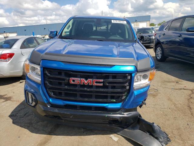 1GTG6CEN7M1206287 - 2021 GMC CANYON ELEVATION BLUE photo 5