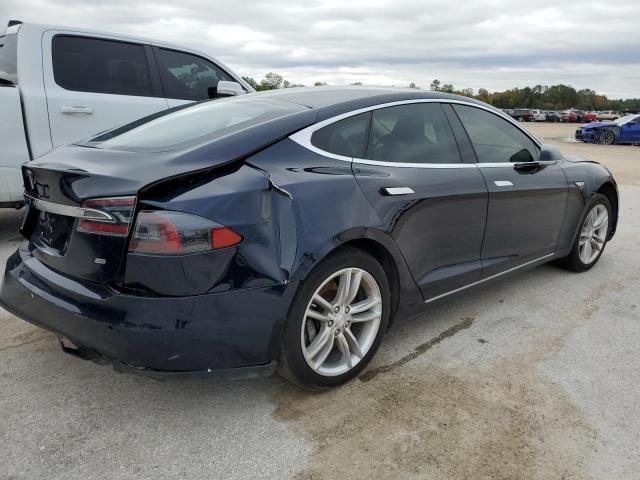 5YJSA1H1XEFP40527 - 2014 TESLA MODEL S BLUE photo 3