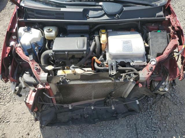 JTDKB20U393501784 - 2009 TOYOTA PRIUS 红色 照片 11