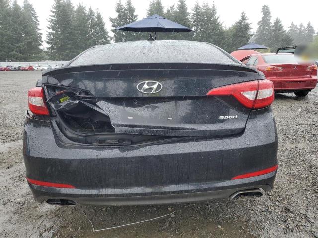 5NPE34AFXFH054120 - 2015 HYUNDAI SONATA SPORT BLACK photo 6