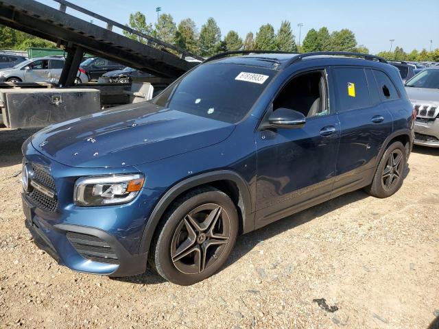 W1N4M4HB1LW041279 - 2020 MERCEDES-BENZ GLB 250 4MATIC BLUE photo 1