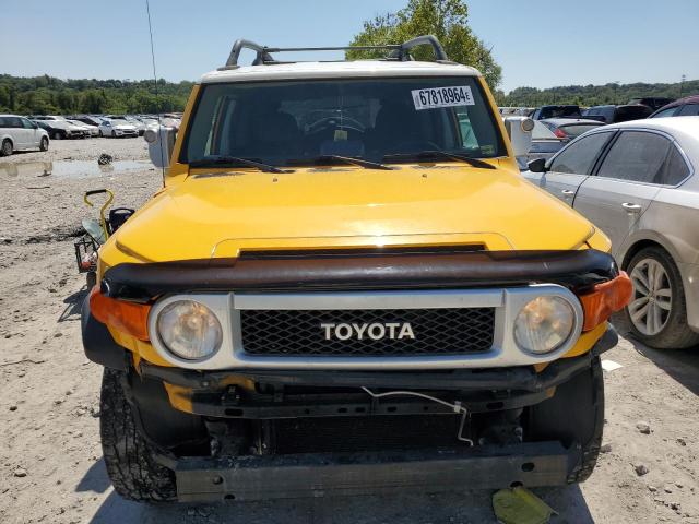 JTEBU11F880101624 - 2008 TOYOTA FJ CRUISER YELLOW photo 5