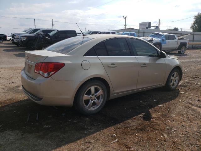 1G1PF5SC2C7105337 - 2012 CHEVROLET CRUZE LT BEIGE photo 3