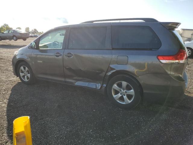 5TDKK3DC0ES481817 - 2014 TOYOTA SIENNA LE GRAY photo 2