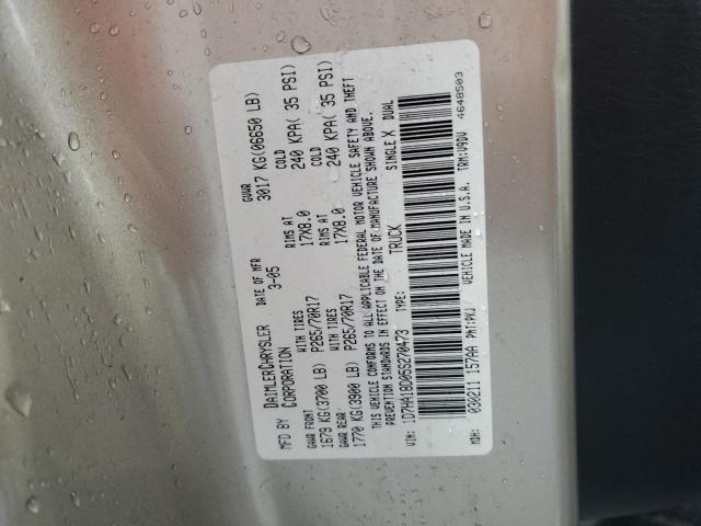 1D7HA18D05S270473 - 2005 DODGE RAM 1500 ST Qızıl foto 12