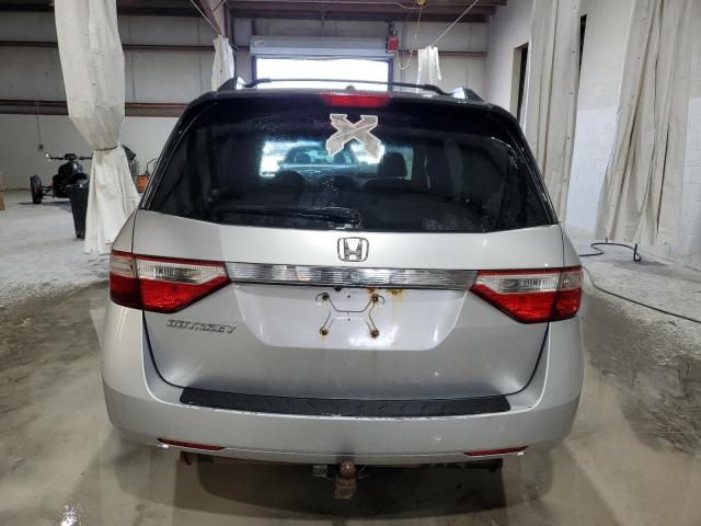 5FNRL5H63CB124225 - 2012 HONDA ODYSSEY EXL SILVER photo 6