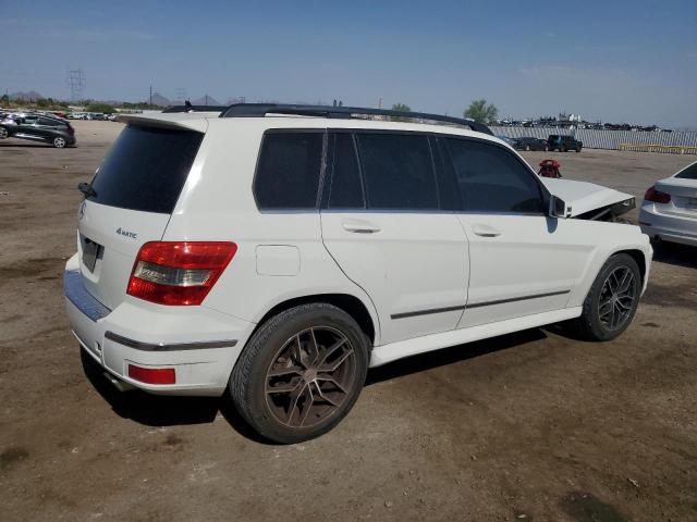 WDCGG8HB7AF323257 - 2010 MERCEDES-BENZ GLK 350 4MATIC WHITE photo 3