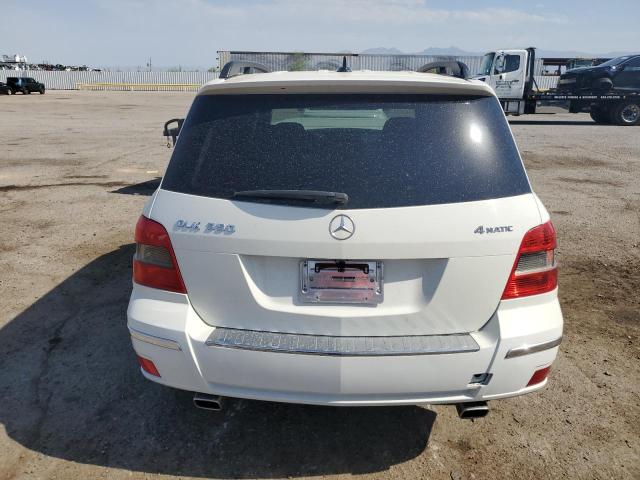 WDCGG8HB7AF323257 - 2010 MERCEDES-BENZ GLK 350 4MATIC WHITE photo 6